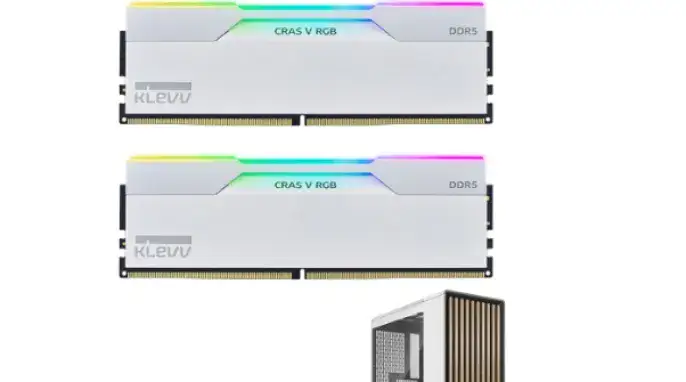 "[기타] 클레브 DDR5-6000 화이트 (16Gx2) + 프렉탈 North TG Clear Ti..." 상품의 대표 이미지